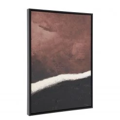 Twentyfour Tableau déco Kande - Toile / MDF - Multicolore