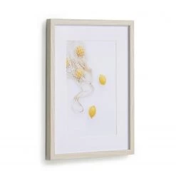 Twentyfour Tableau déco Leyla I - Papier / MDF - Beige / Doré