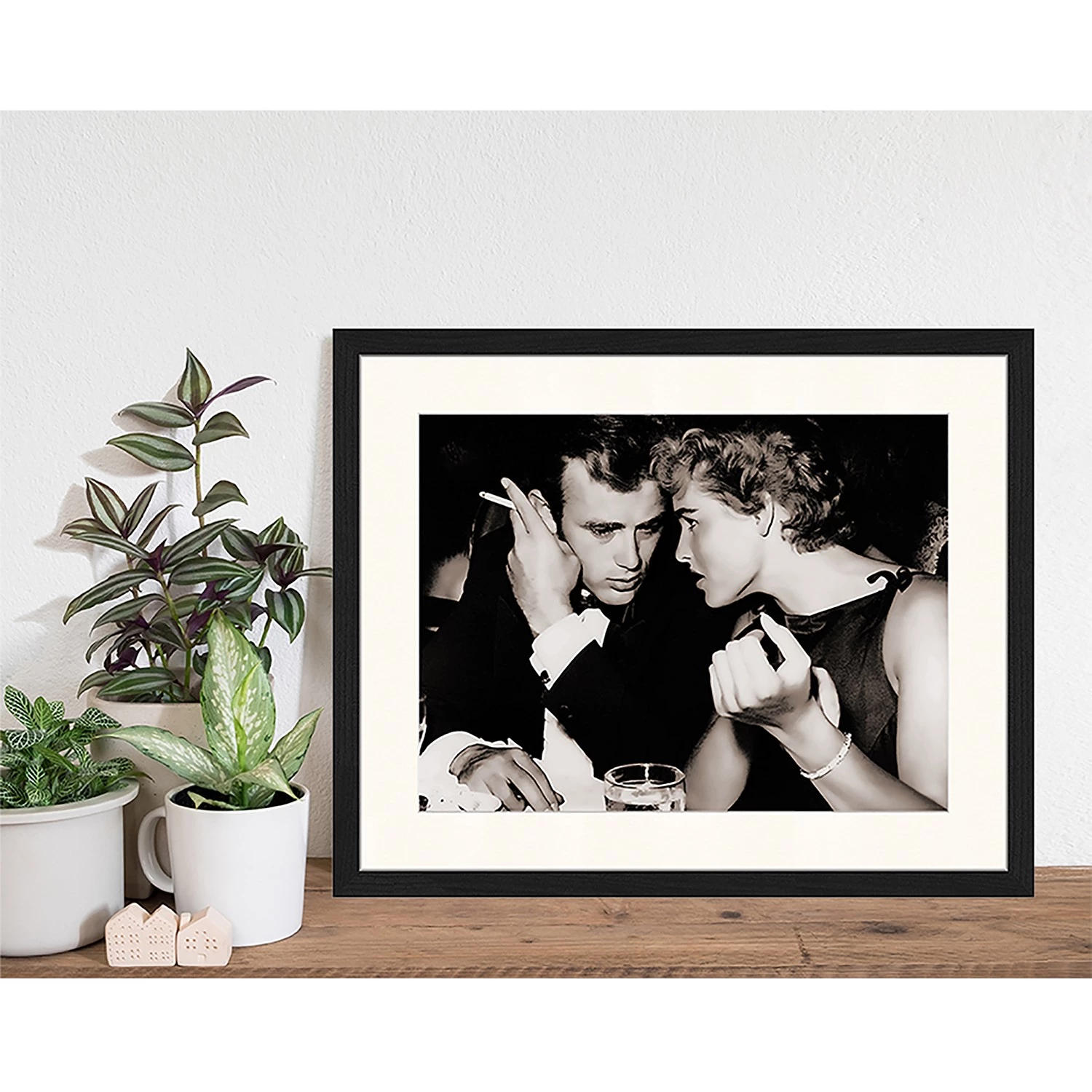 Any Image Tableau déco Jimmy At the Club II - Hêtre massif / Plexiglas - 53 x 43 cm – Image 2