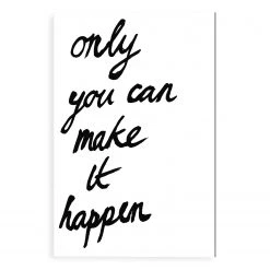 Any Image Tableau déco Only You - Aku-Dibond - 50 x 60 cm