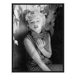 Any Image Tableau déco Oh my love, Marilyn! - Hêtre massif / Plexiglas - 63 x 83 cm