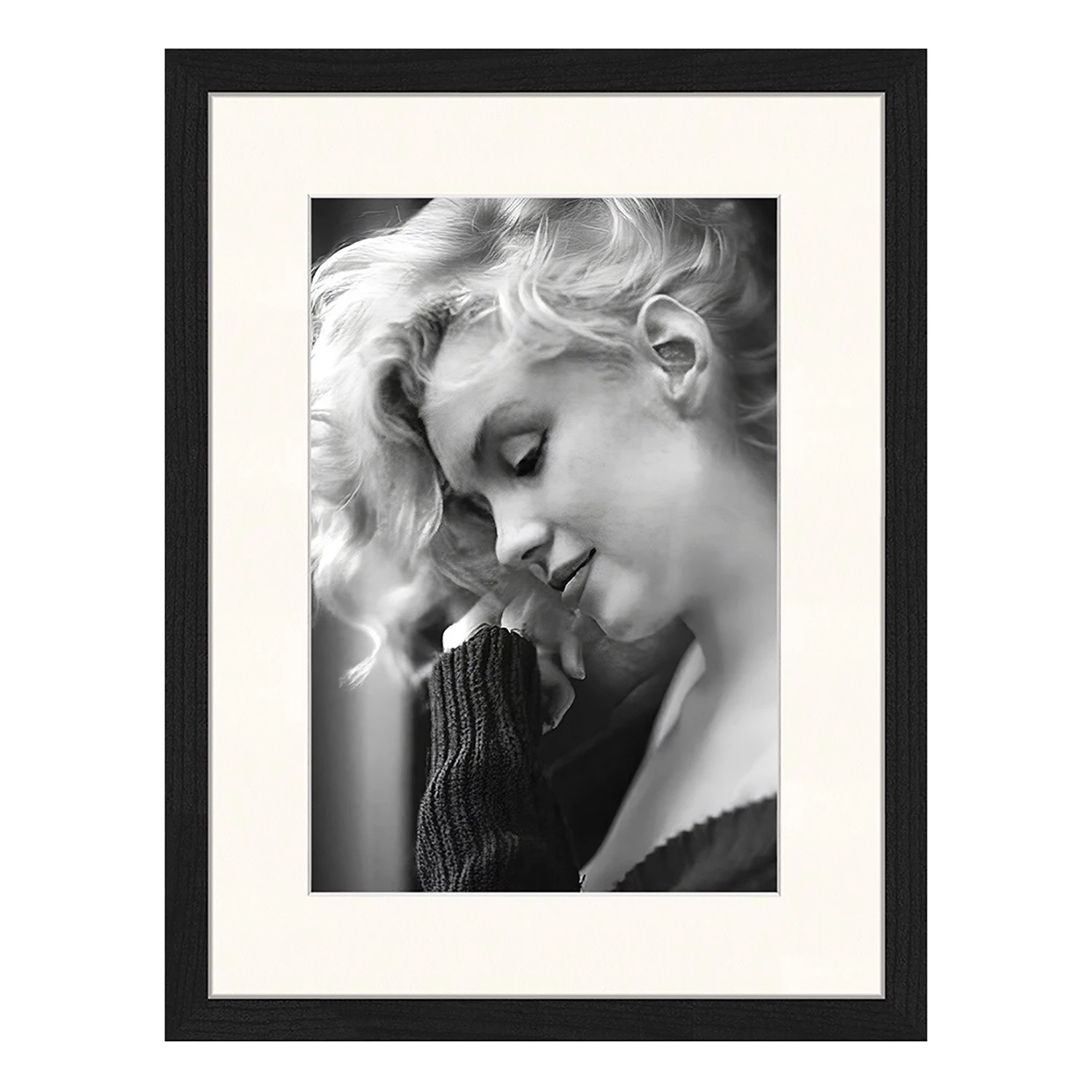 Any Image Tableau déco MM reflective mood - Hêtre massif / Plexiglas - 33 x 43 cm