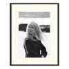 Any Image Tableau déco Brigitte Bardot - Hêtre massif / Plexiglas - 73 x 93 cm