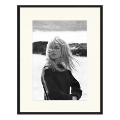 Any Image Tableau déco Brigitte Bardot - Hêtre massif / Plexiglas - 73 x 93 cm