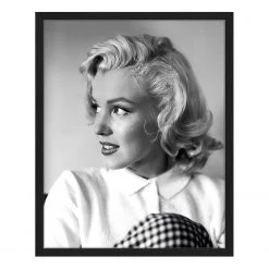 Any Image Tableau déco Marylin Monroe IV - Hêtre massif / Plexiglas - 43 x 53 cm