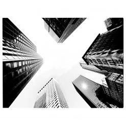 Any Image Tableau déco Buildings in NYC - Alu-Dibond / Plexiglas - 60 x 80 cm