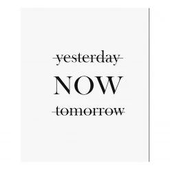 Any Image Tableau déco Just breathe postcard - Alu-Dibond / Plexiglas - 50 x 60 cm