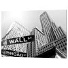 Any Image Tableau déco New York Wall street - Alu-Dibond - 80 x 60 cm