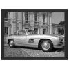 Any Image Tableau déco Mercedes 300 sl Gullwing - Hêtre massif / Plexiglas - 43 x 33 cm