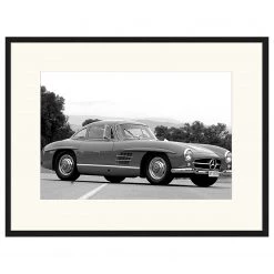 Any Image Tableau déco The Mercedes II - Hêtre massif / Plexiglas - 83 x 63 cm