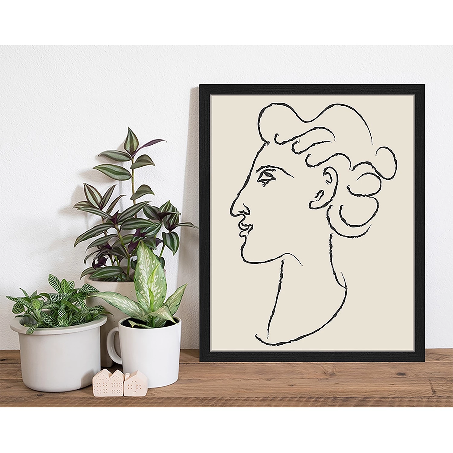 Any Image Tableau déco Inspired By Matisse - Hêtre massif / Plexiglas - 43 x 53 cm – Image 3