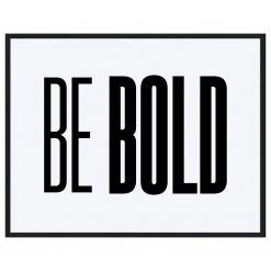 Any Image Tableau déco Bold - Hêtre massif / Plexiglas - 93 x 73 cm