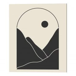 Any Image Tableau déco Contemporary Abstract Gate - Alu-Dibond / Plexiglas - 50 x 60 cm