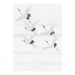 Art for the Home Papier peint Kran - Intissé - Noir