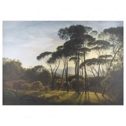 Art for the Home Impression sur toile Paysage italien - Toile / MDF - Multicolore