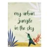 Art for the Home Affiche My Urban Jungle In The Sky - Polyester PVC - Multicolore