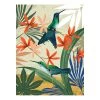 Art for the Home Affiche Tropical Birds - Polyester PVC - Multicolore