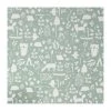 Little Dutch Papier peint Mint Adventure - Intissé - Vert / Blanc