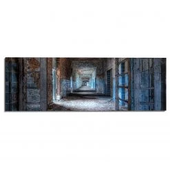 Reinders Tableau déco Urban Exploring - Impression sur bois - Bleu