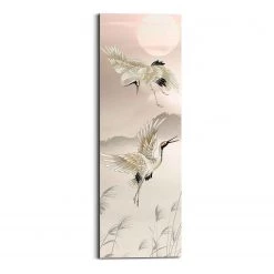 Reinders Tableau déco Tigre de Sibérie rayé - Impression sur bois - Beige