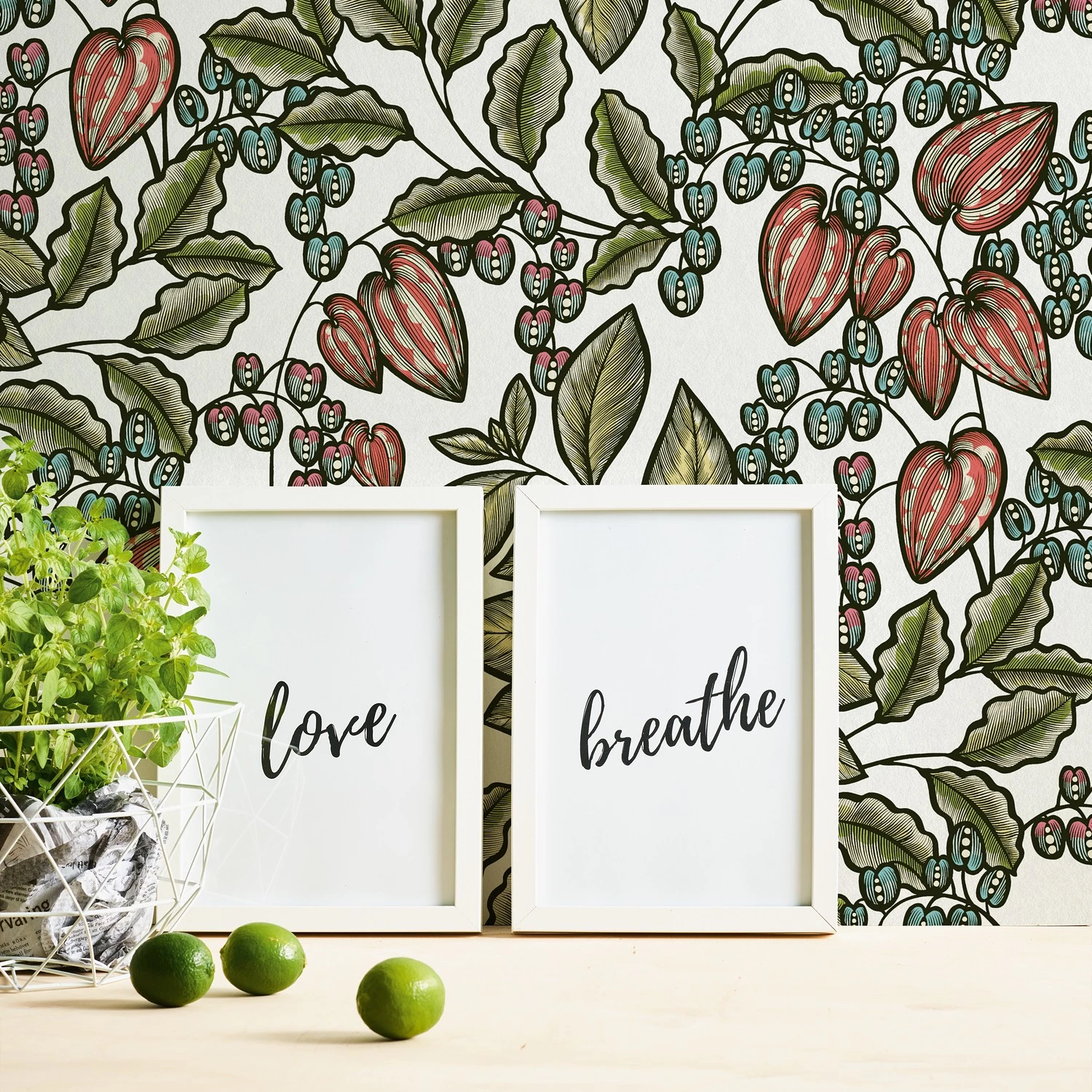 A.S. Création Papier peint Floral Impression I - Intissé - Blanc – Image 3