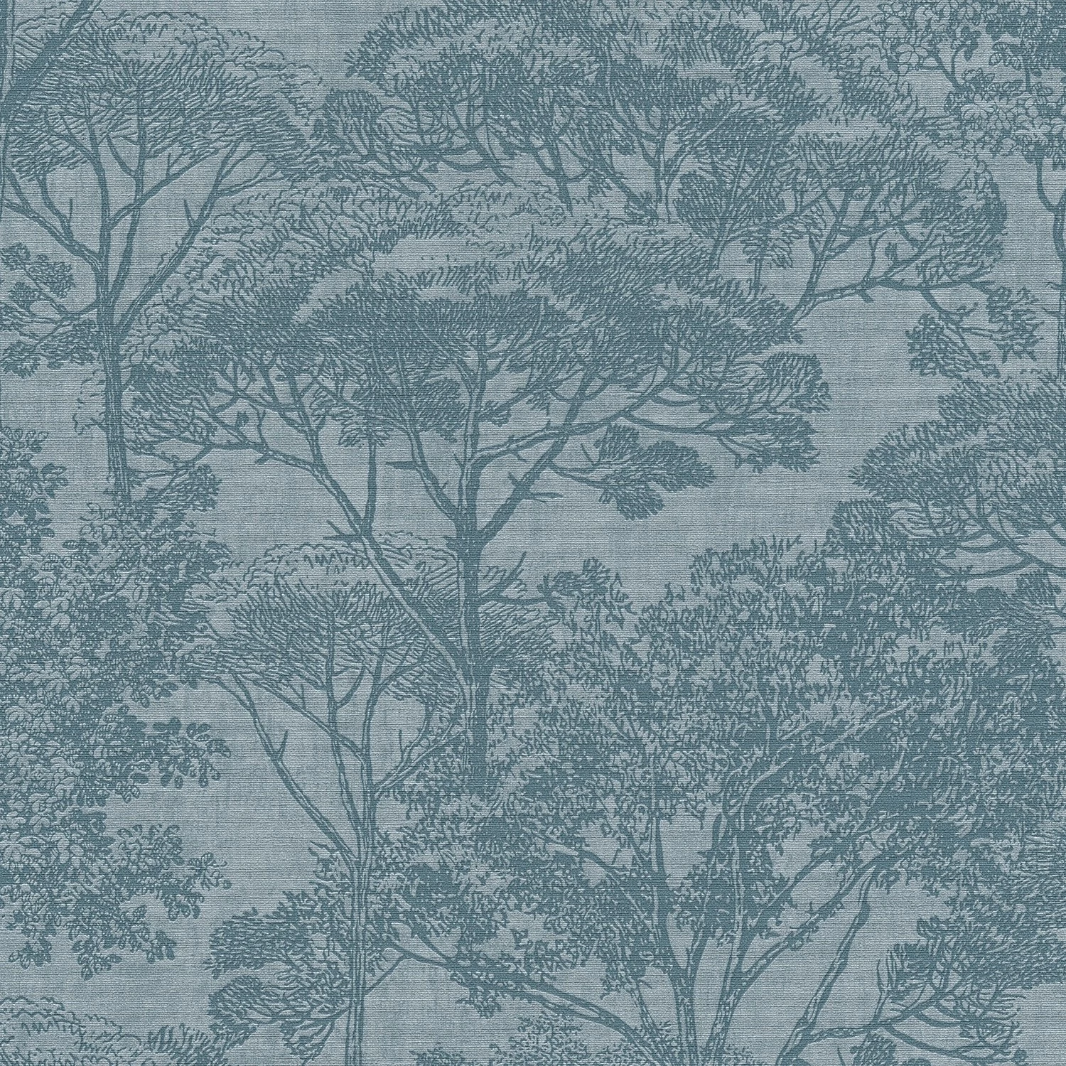 A.S. Création Papier peint en intissé Forêt I - Intissé - Bleu