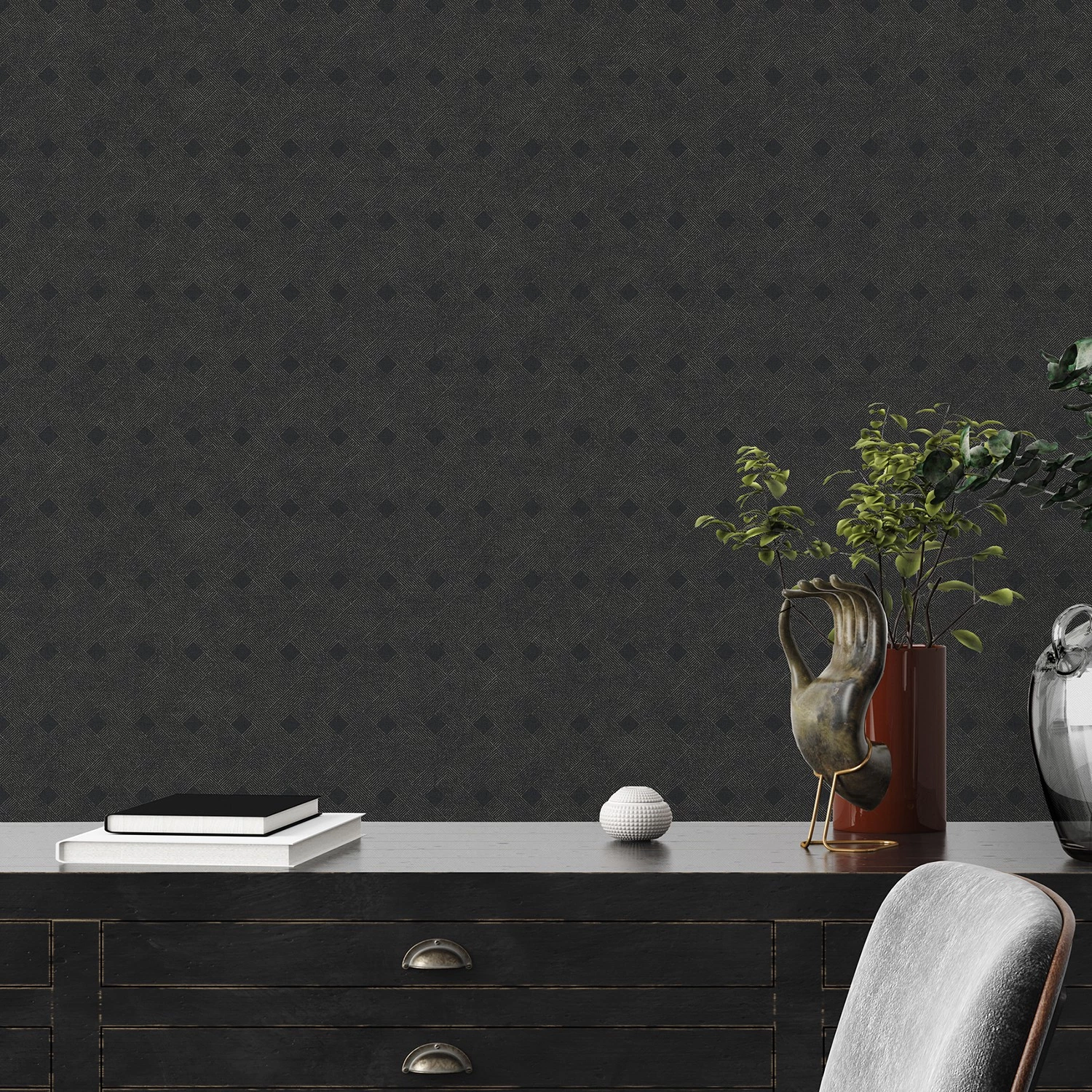 A.S. Création Papier peint en intissé Bayshore II - Intissé - Gris métallisé – Image 3