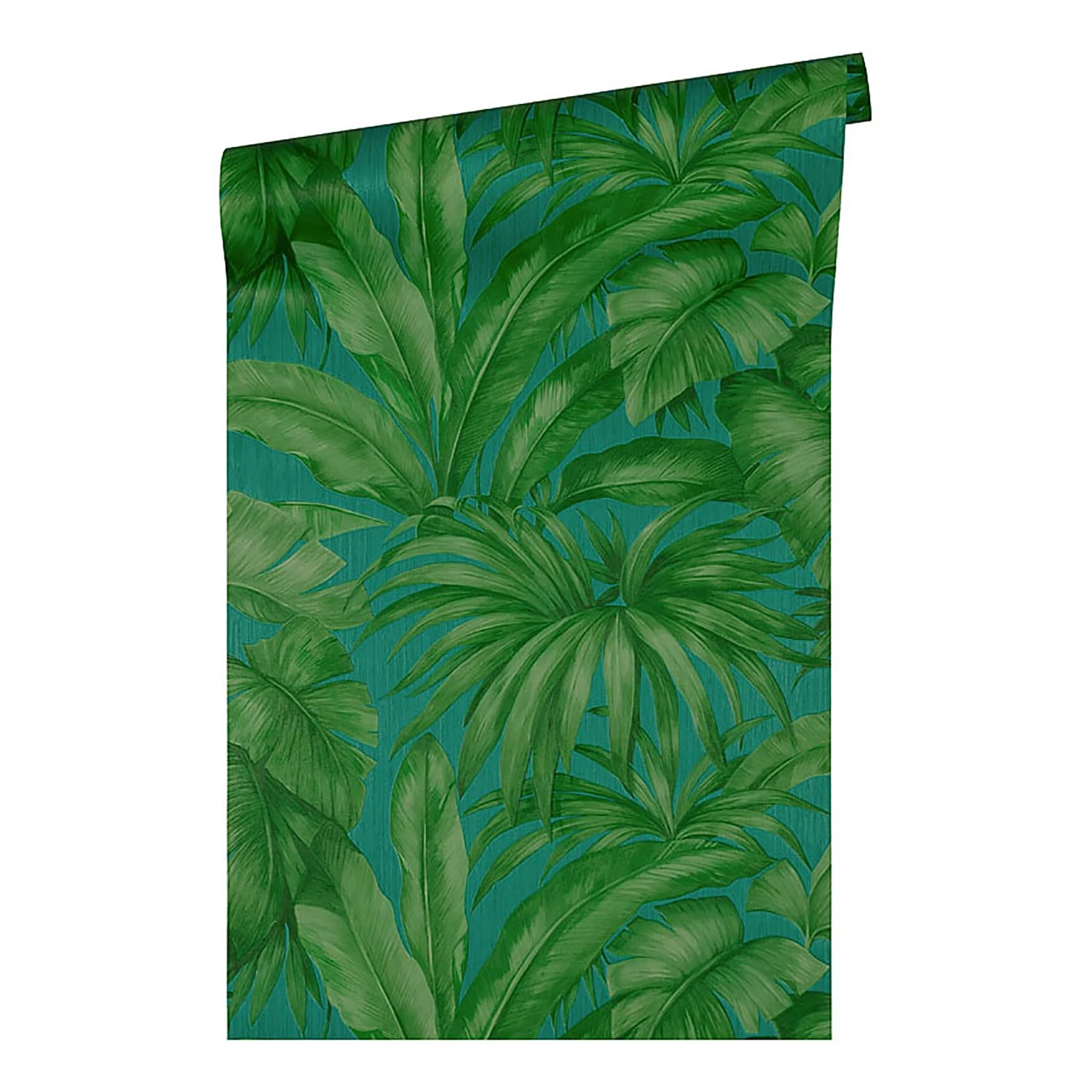 Papier peint intissé Versace Giungla II - Intissé - Vert / Bleu – Image 3