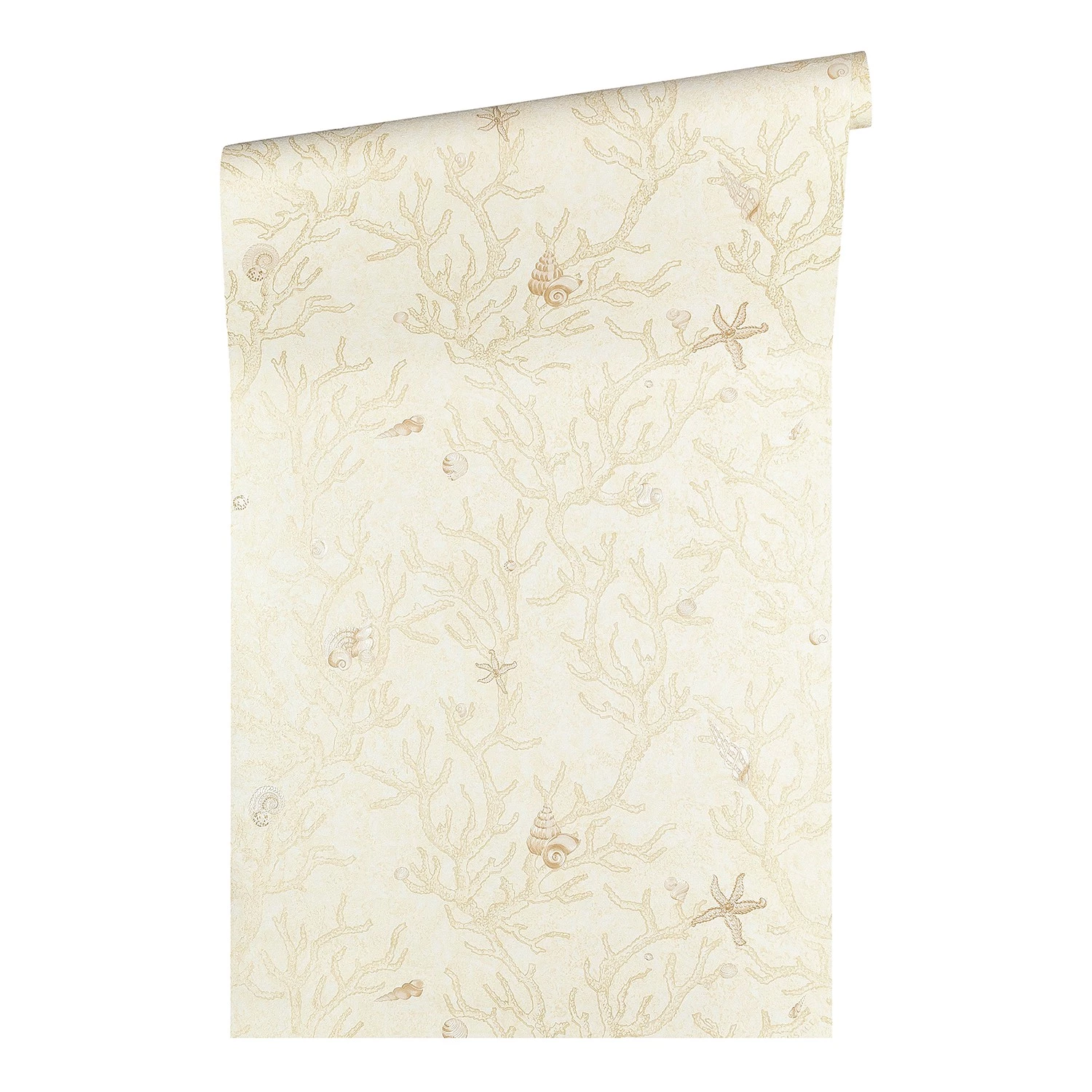 Papier peint intissé Versace Moules - Intissé - Crème – Image 2