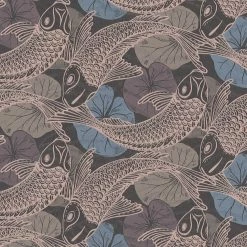 Livingwalls Papier peint en intissé Mio Fische - Intissé - Bleu / Marron