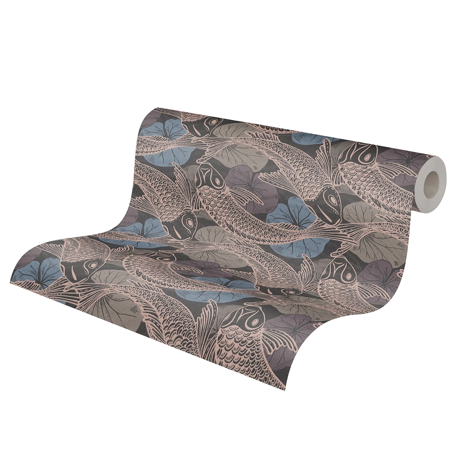 Livingwalls Papier peint en intissé Mio Fische - Intissé - Bleu / Marron – Image 6