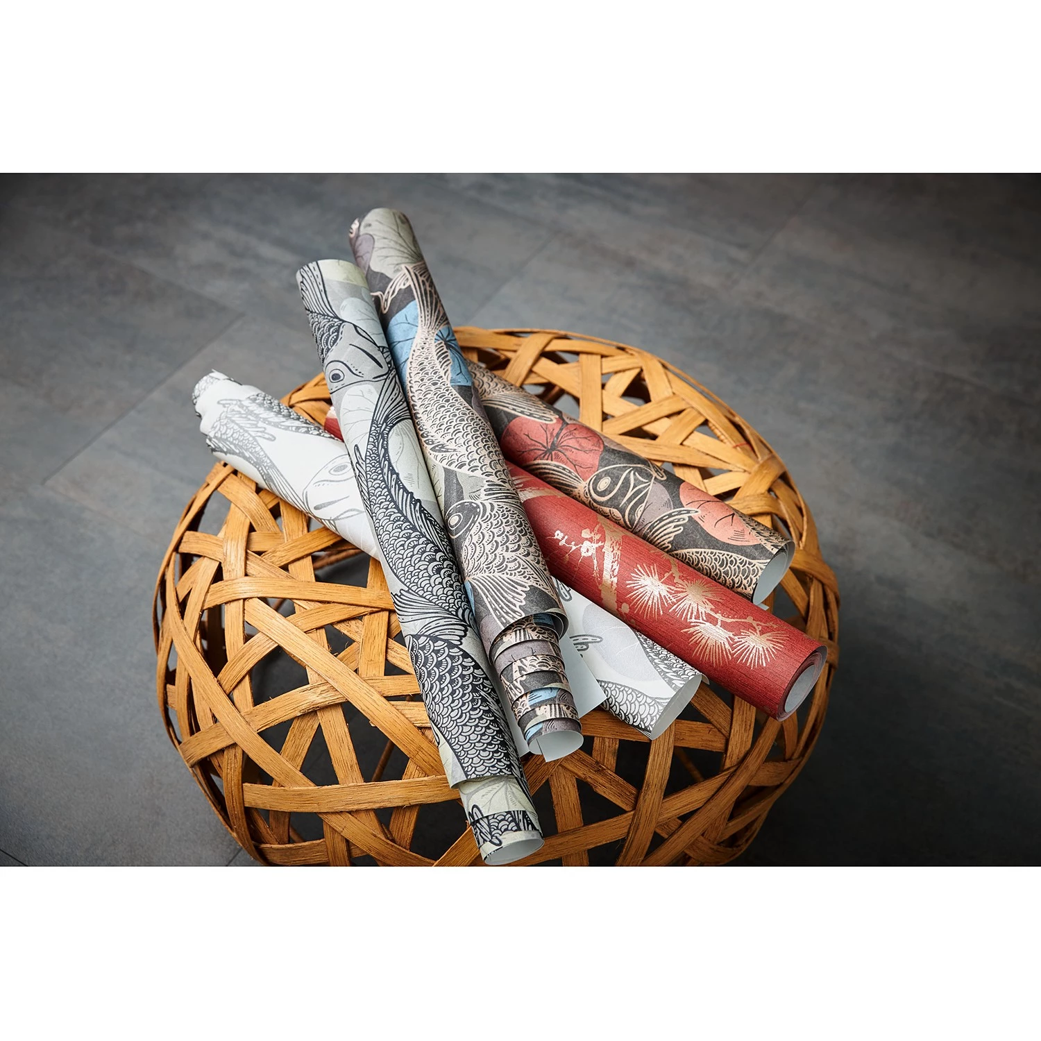 Livingwalls Papier peint en intissé Mio Fische - Intissé - Bleu / Marron – Image 8