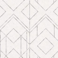 Livingwalls Papier peint en intissé Ava Modern I - Intissé - Blanc / Gris