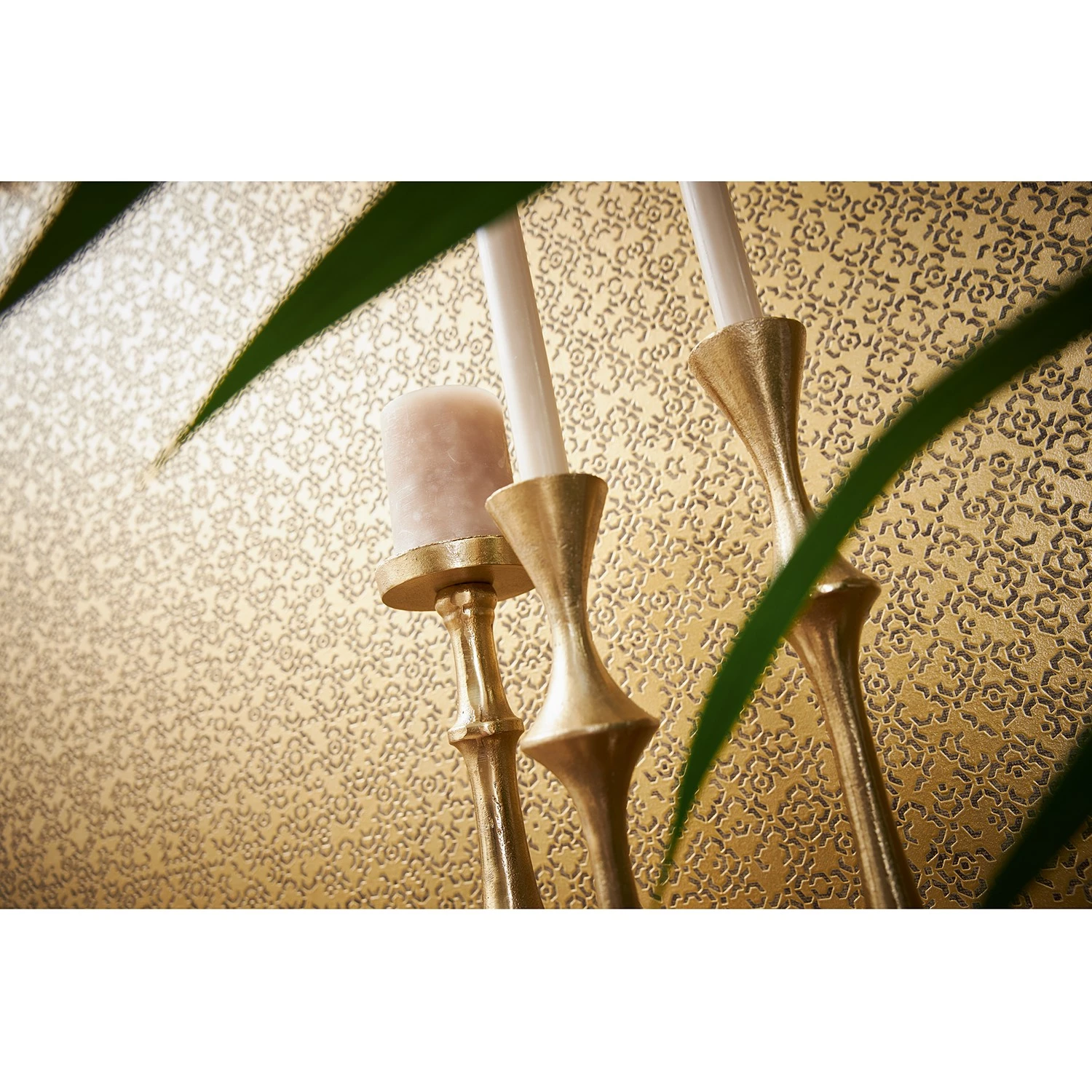 Livingwalls Papier peint en intissé Said - Intissé - Doré – Image 5