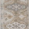 Livingwalls Papier peint en intissé Tapis Oriental - Intissé - Beige / Gris