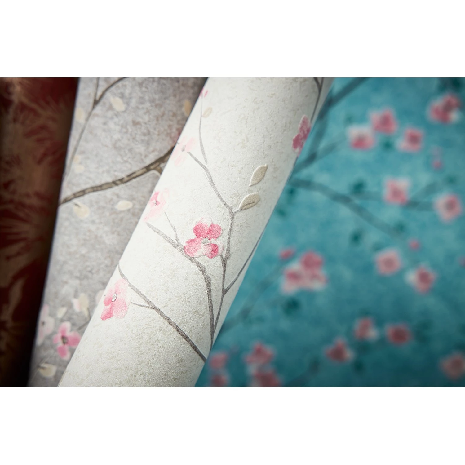 Livingwalls Papier peint en intissé Mio Cerisier - Intissé - Blanc crème – Image 9