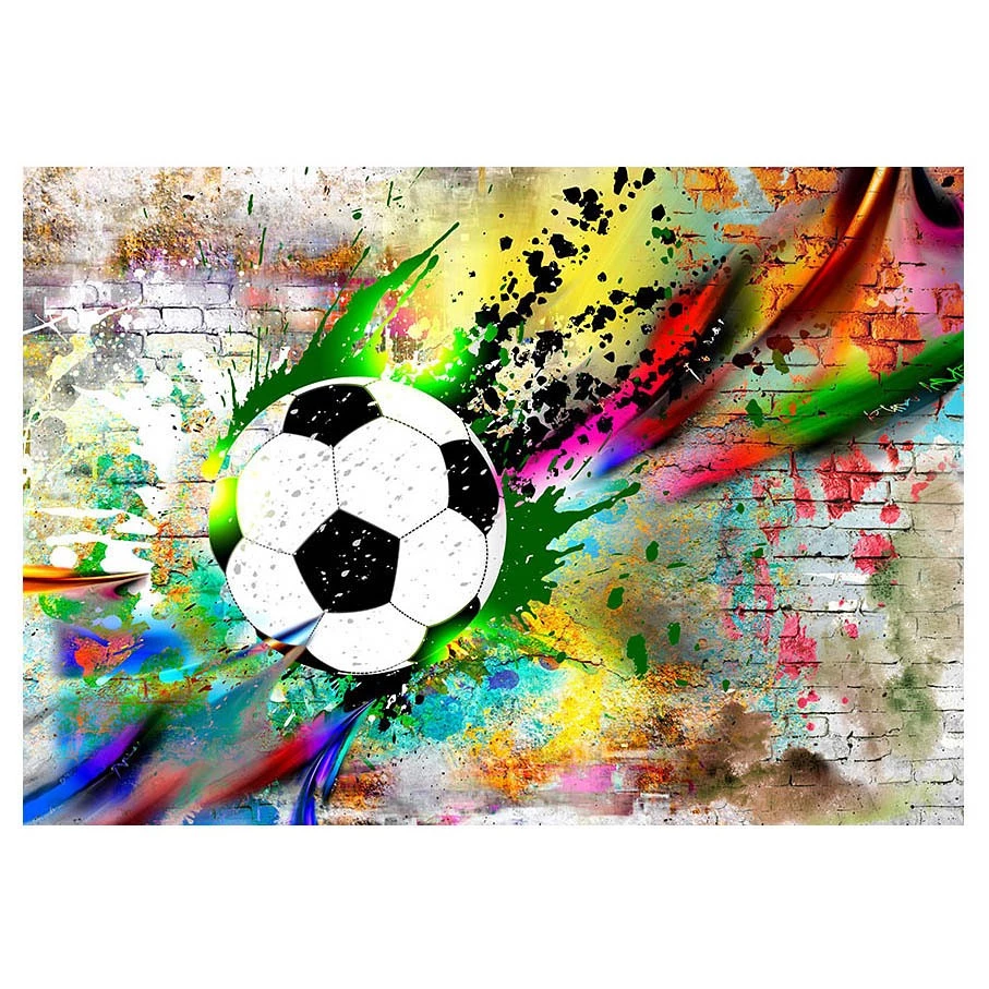 Artgeist Papier peint Urban Gameplay - Papier peint en intissé premium - Multicolore - 350 x 245 cm