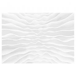 Artgeist Papier peint Origami Wall - Papier peint en intissé premium - Blanc - 300 x 210 cm