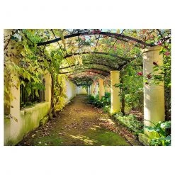 Artgeist Papier peint Laubengang - Papier peint en intissé premium - Multicolore - 350 x 245 cm