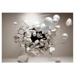 Artgeist Papier peint Release Me - Intissé premium - Beige / Blanc - 250 x 175 cm