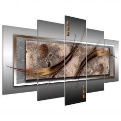 Artgeist Tableau déco Moderne Chic - MDF / Toile - Multicolore - 200 x 100 cm