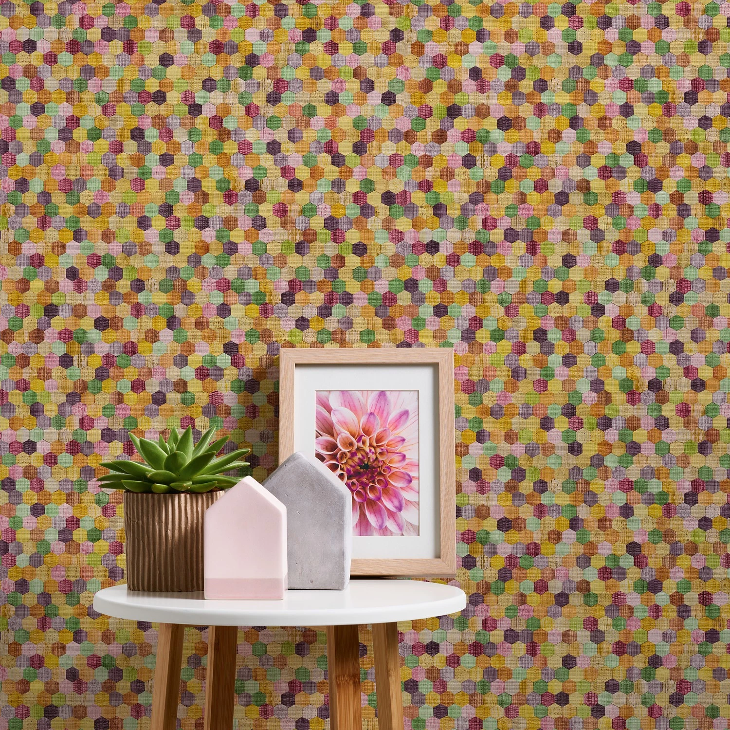 Papier peint en intissé Zielang - Jaune – Image 3