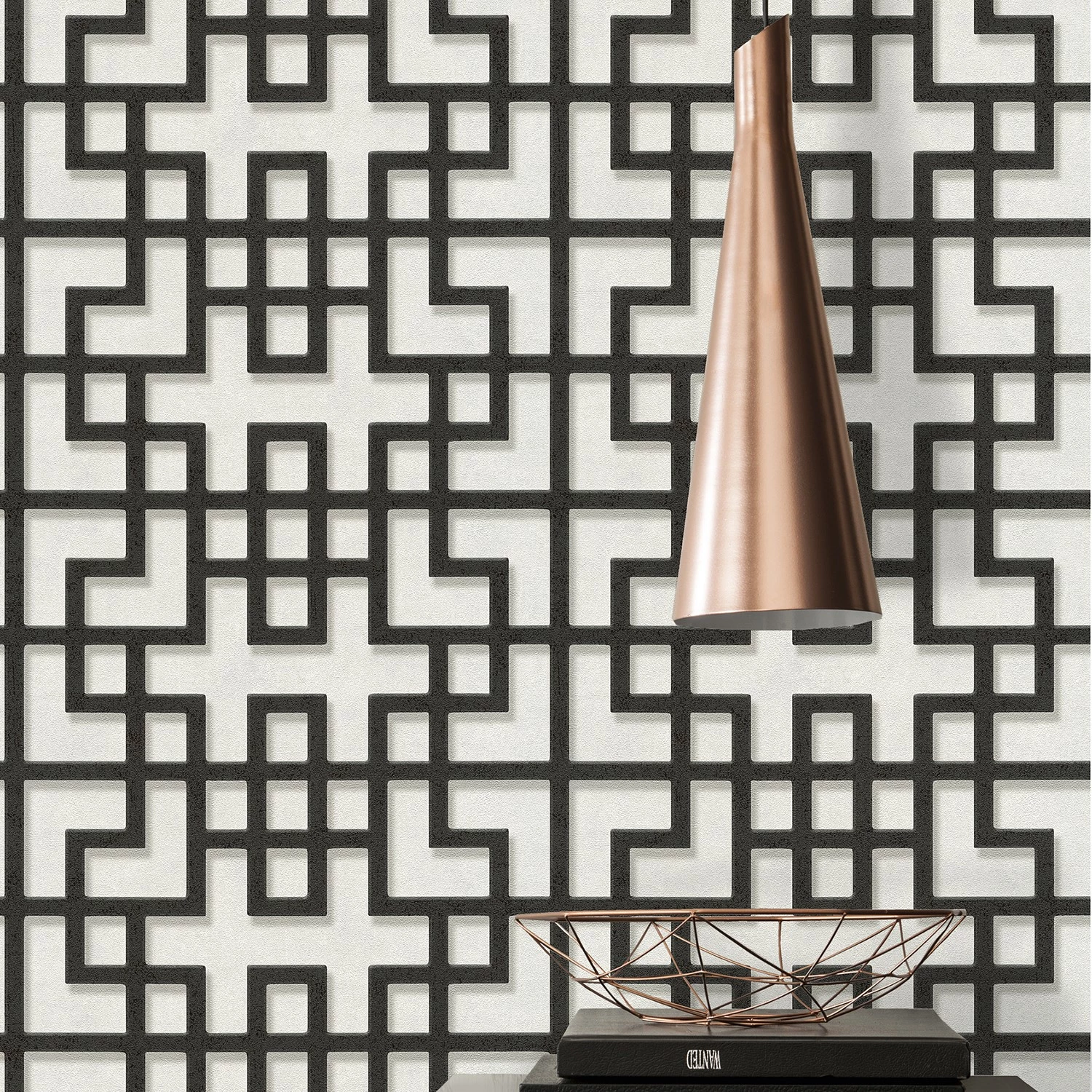 Papier peint en intissé Zegu - Blanc – Image 3