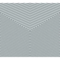 Livingwalls Papier peint en intissé Meeker - Argenté