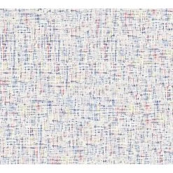 Livingwalls Papier peint en intissé Medhoo - Blanc alpin / Bleu marine