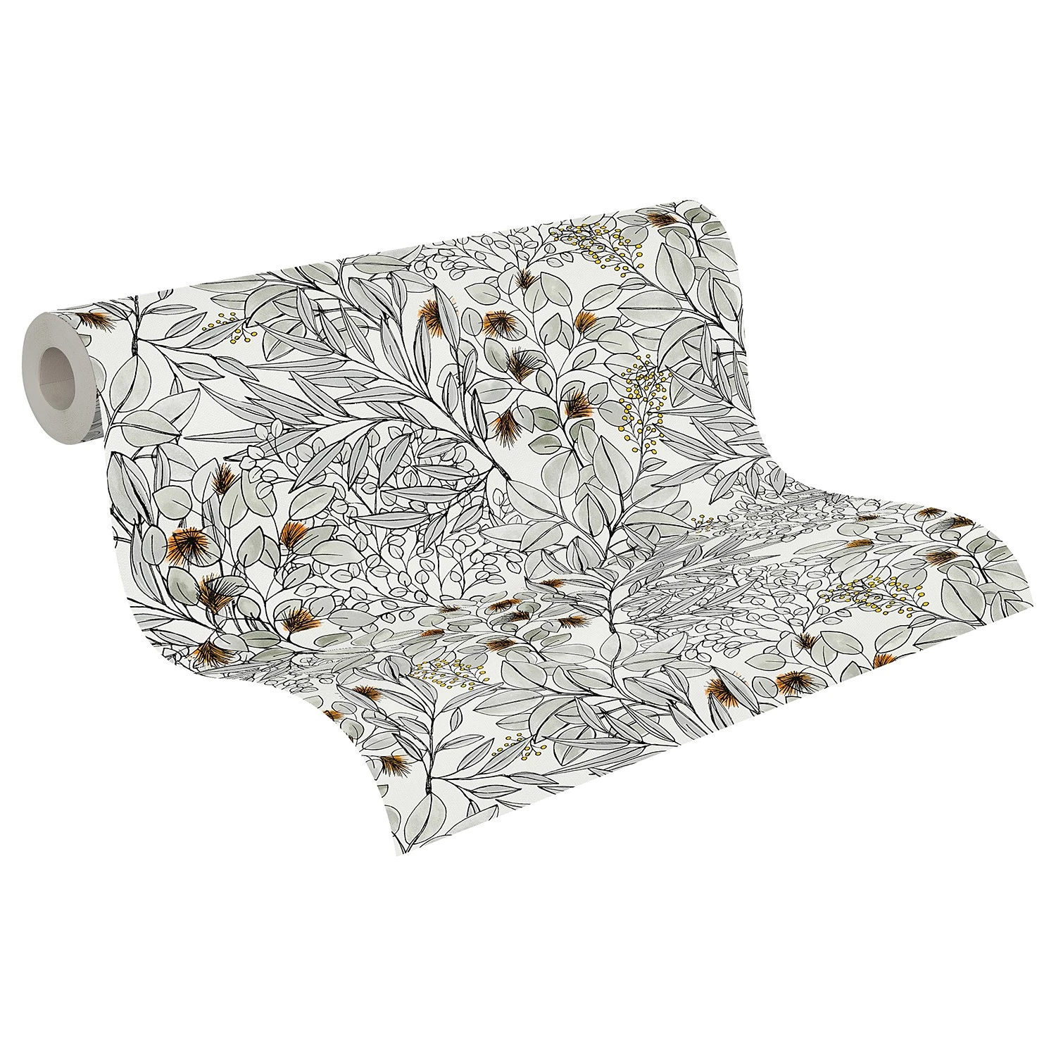 Papier peint en intissé Bowen - Gris – Image 5