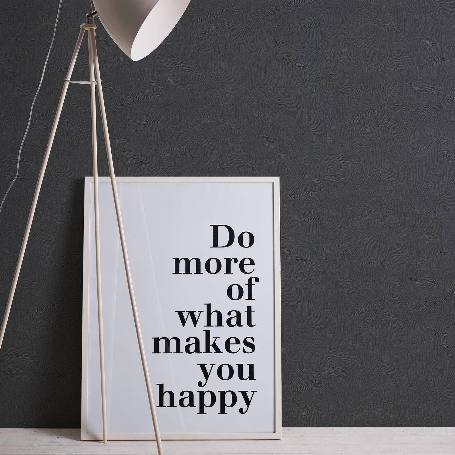 Papier peint en intissé Corsano - Noir – Image 4