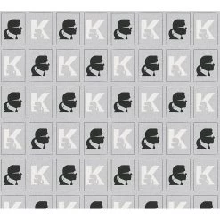 Papier peint en intissé Kameo - Argenté