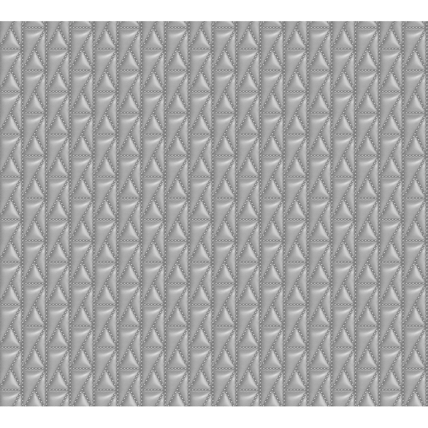 Papier peint en intissé Collone - Argenté