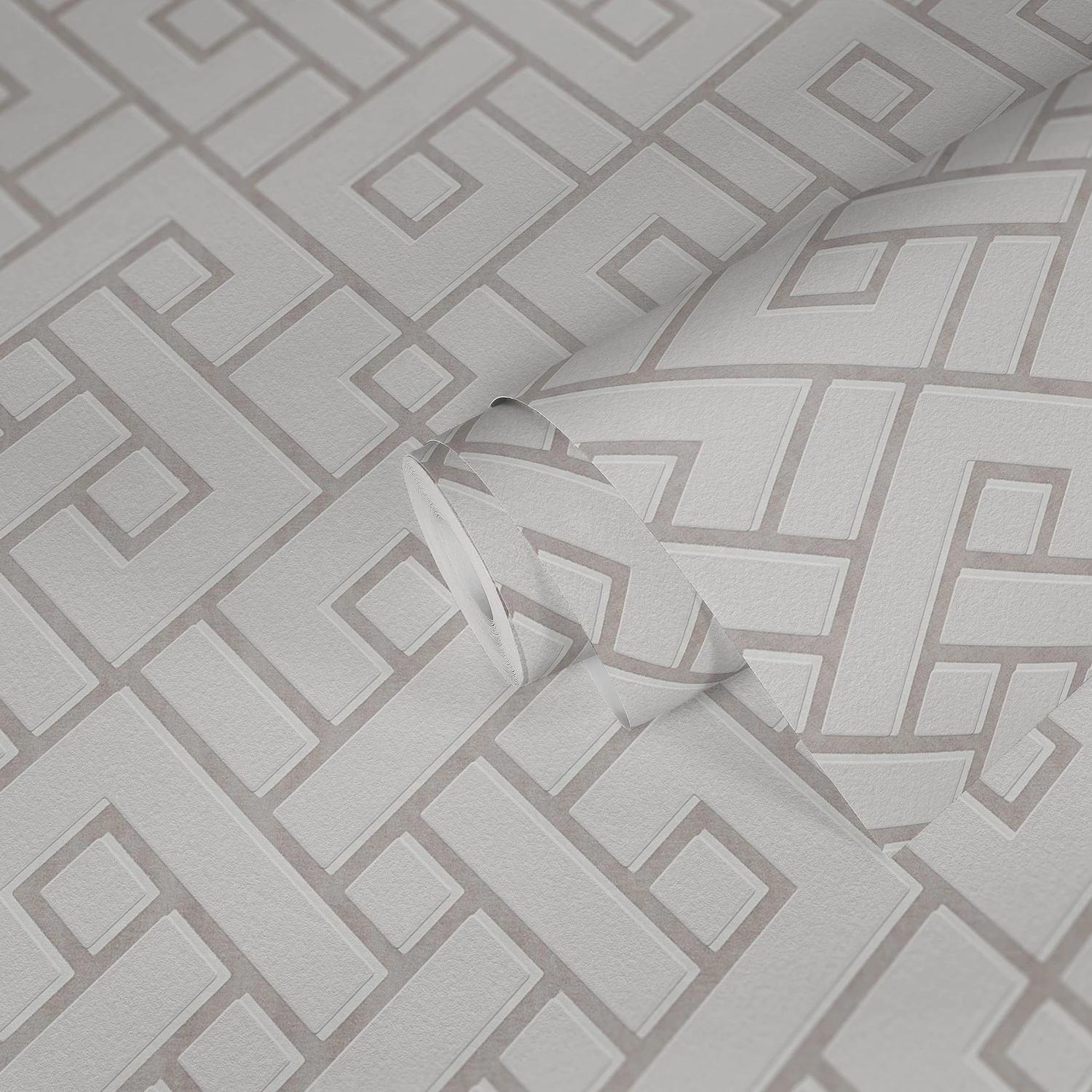 Papier peint en intissé Clarkia - Beige – Image 5